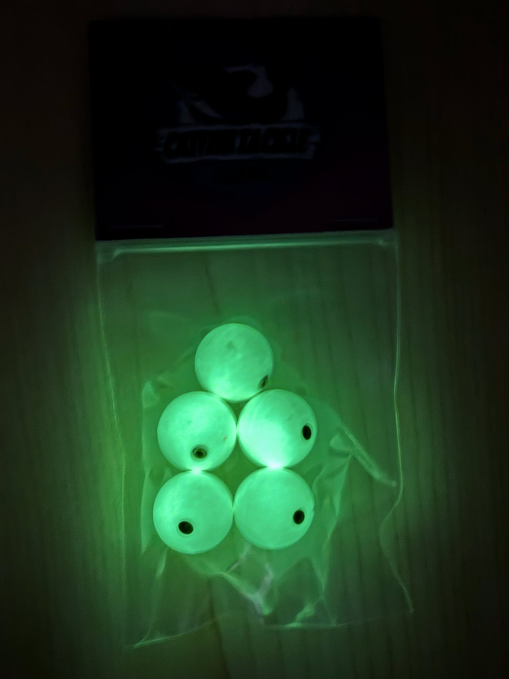 18mm Luminous Green Brass Strike Indicators