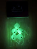 18mm Luminous Green Brass Strike Indicators