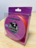 Orange 8 Strand 165yd 80LB Floating Braid