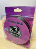Deep Green 8 Strand 165yd 80LB Floating Braid