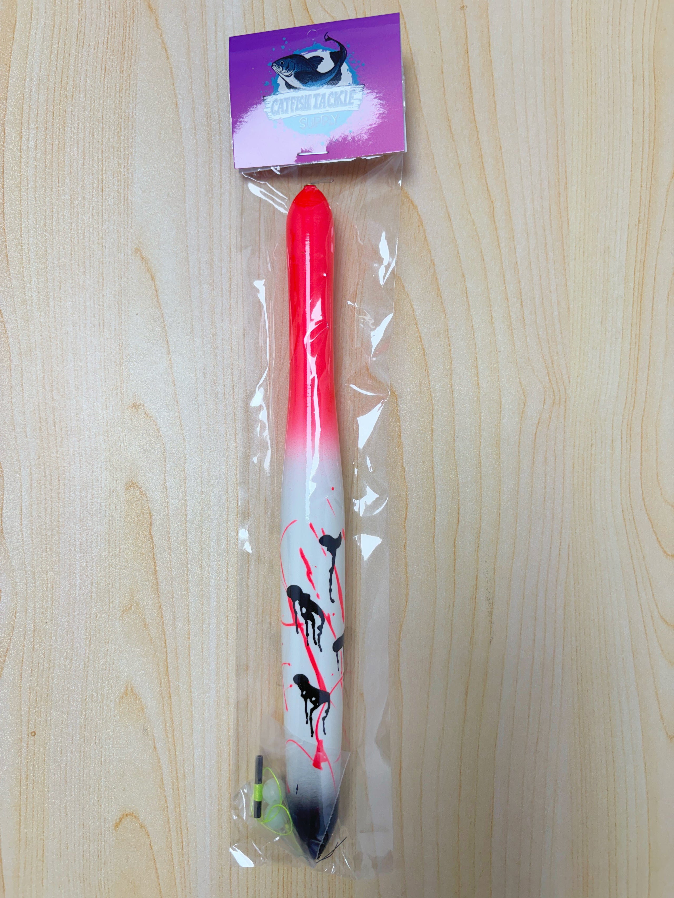 10" Red Splatter Float